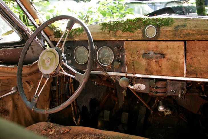 Autofriedhof Schrottplatz Kaufdorf Schweiz