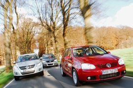 Drei VW im Vergleich