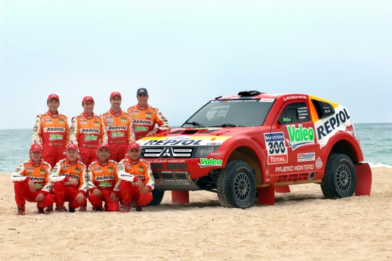 Rallye Dakar 2008 Team Mitsubishi