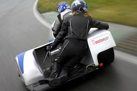 Tracktest Renngespann
