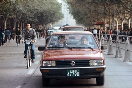 VW Santana in Cina