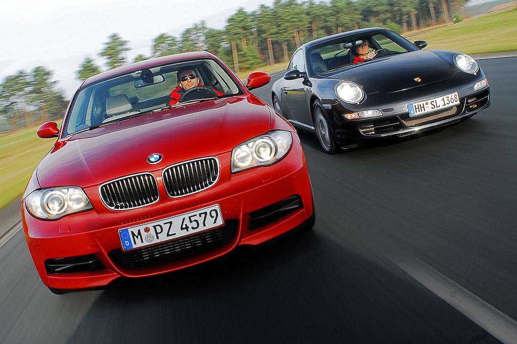 BMW 135i vs. Porsche 911