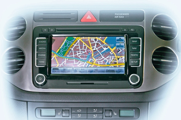 3D-Navi RNS 510 von VW