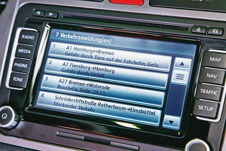 3D-Navi RNS 510 von VW