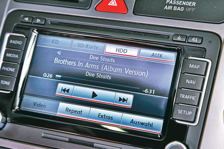 3D-Navi RNS 510 von VW