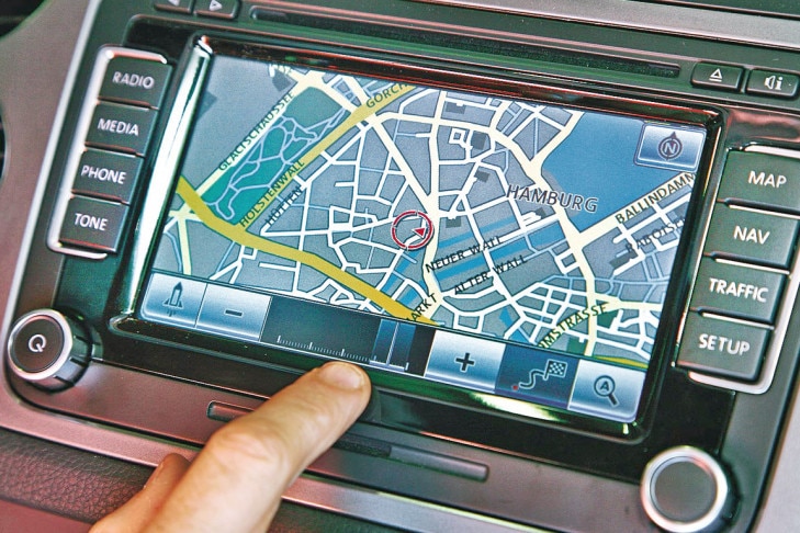 3D-Navi RNS 510 von VW