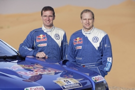 Dieter Depping und Timo Gottschalk Dakar 2008