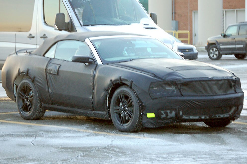 Erlkönig Ford Mustang AUTO BILD