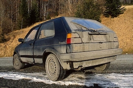 Autowaschen im Winter