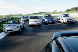 Sechs Fun-Autos im Vergleich