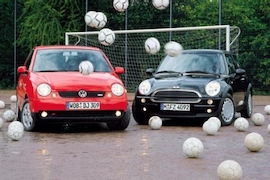VW Lupo 1.4 gegen Mini One 1.6