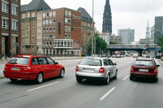 Audi A4 Avant gegen BMW 3er und C-Klasse