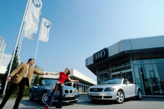 Audi TT 1.8 T gegen BMW Z3 2.2i Audi TT 1.8 T gegen BMW Z3 2.2i