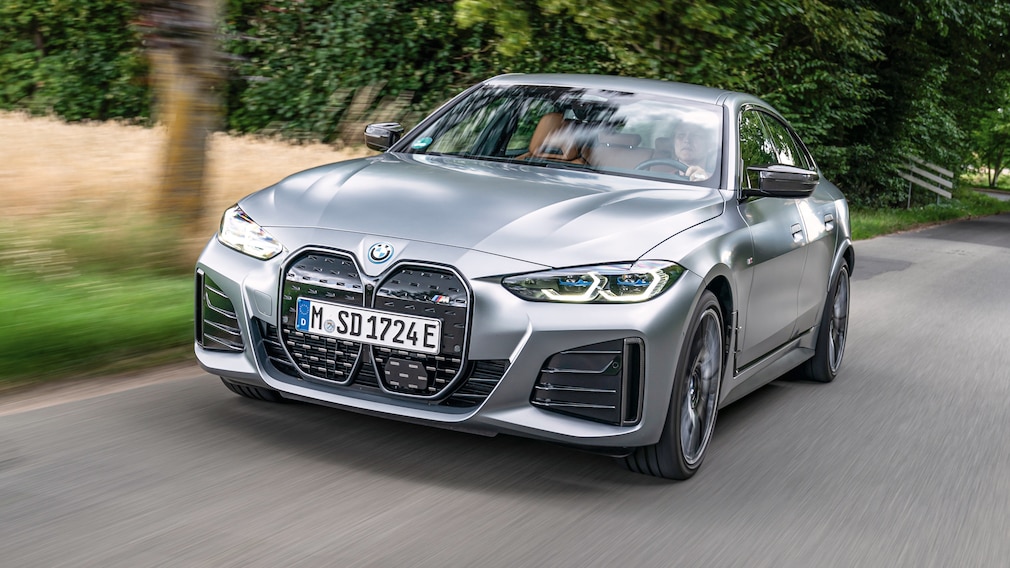 BMW i4 M50: 544 PS starke Elektro-Limousine im Leasing - AUTO BILD