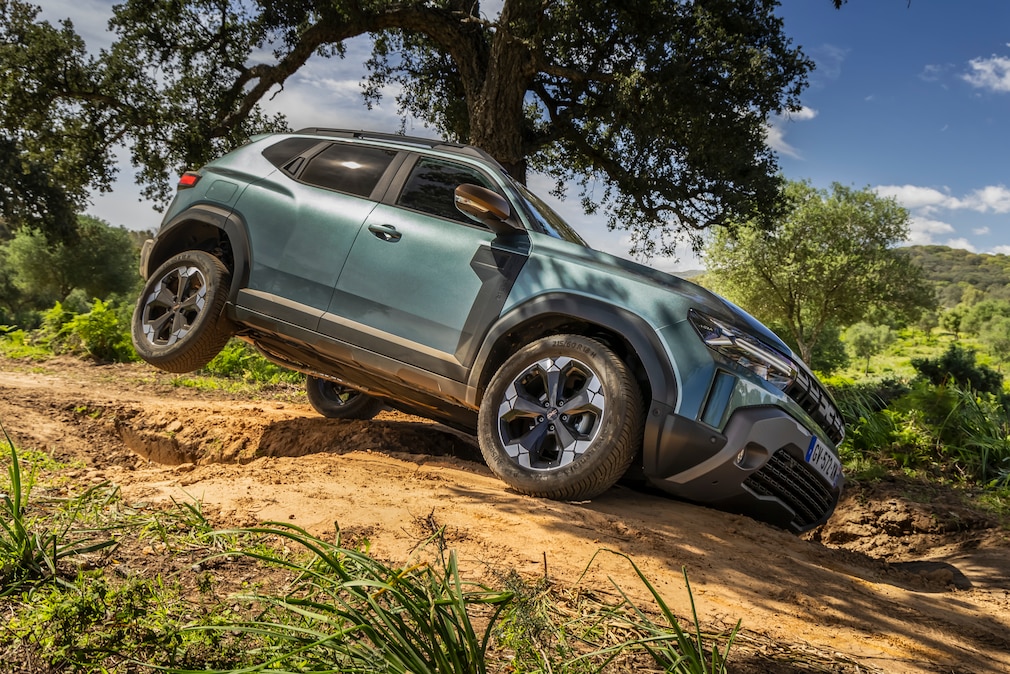 Dacia Duster Fahrt in Spanien