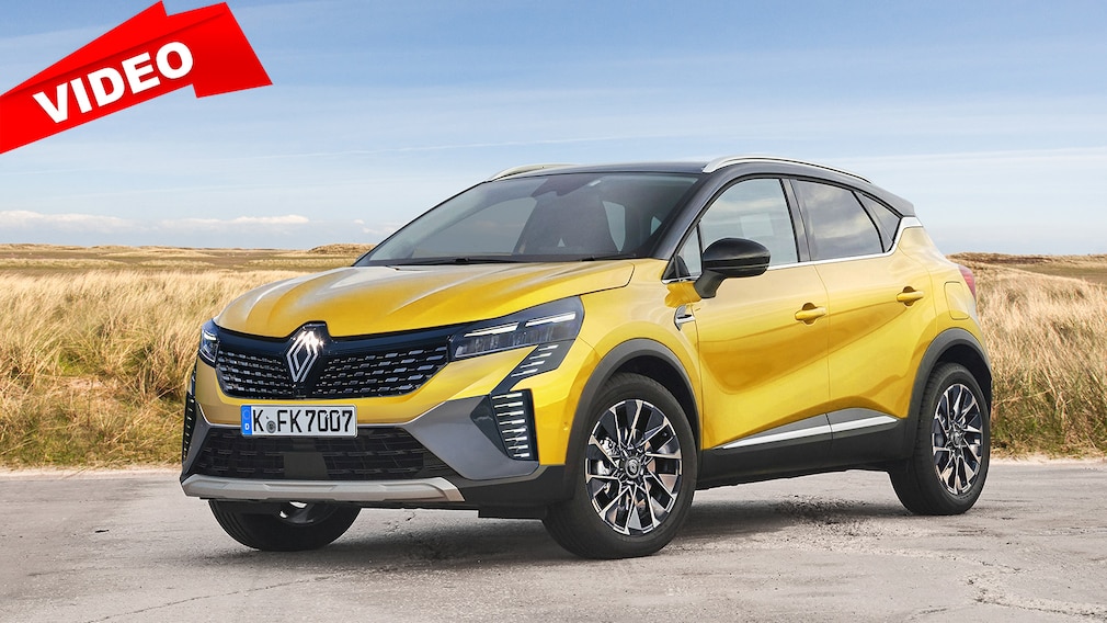 Renault Captur Facelift (Illustration)