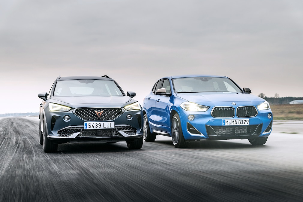 CUPRA FORMENTOR 2.0 TSI 4Drive   BMW X2 M35i