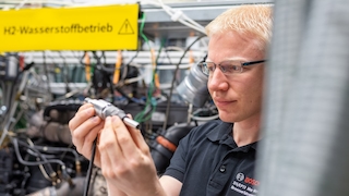Bosch Wassestoff-Verbrennungsmotor 