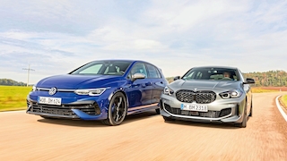 BMW M135i xDrive  VW Golf R