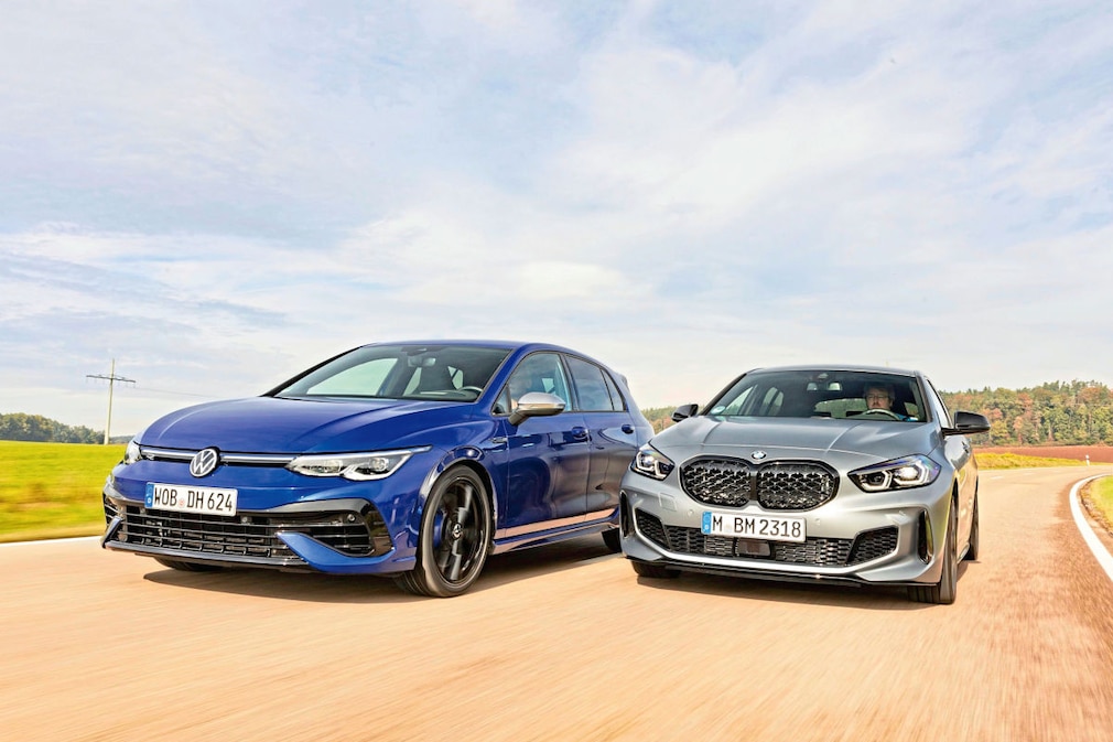 BMW M135i xDrive VW Golf R