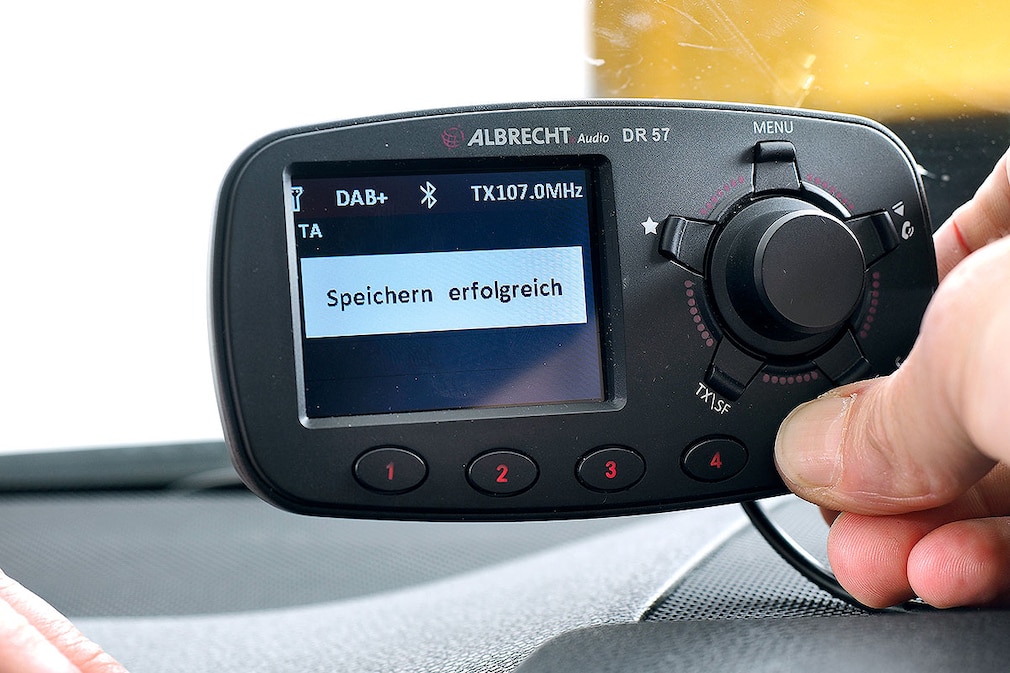 Digitalradio zum nachrüsten - Sender Speichern