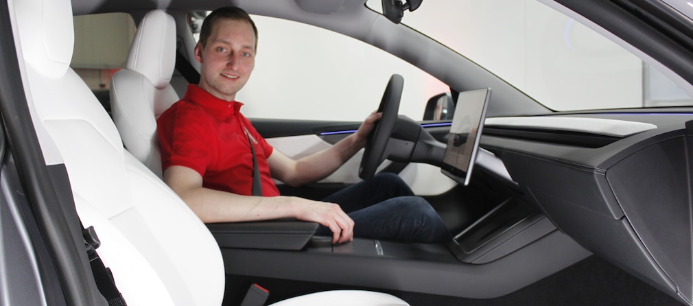 Tesla Model Y Facelift Innenraum