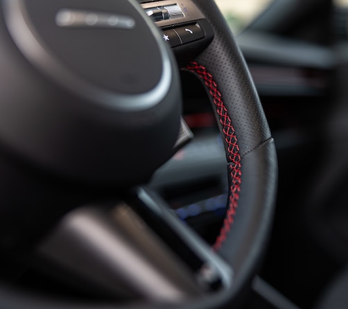 Hyundai Kona Lenkraddetail