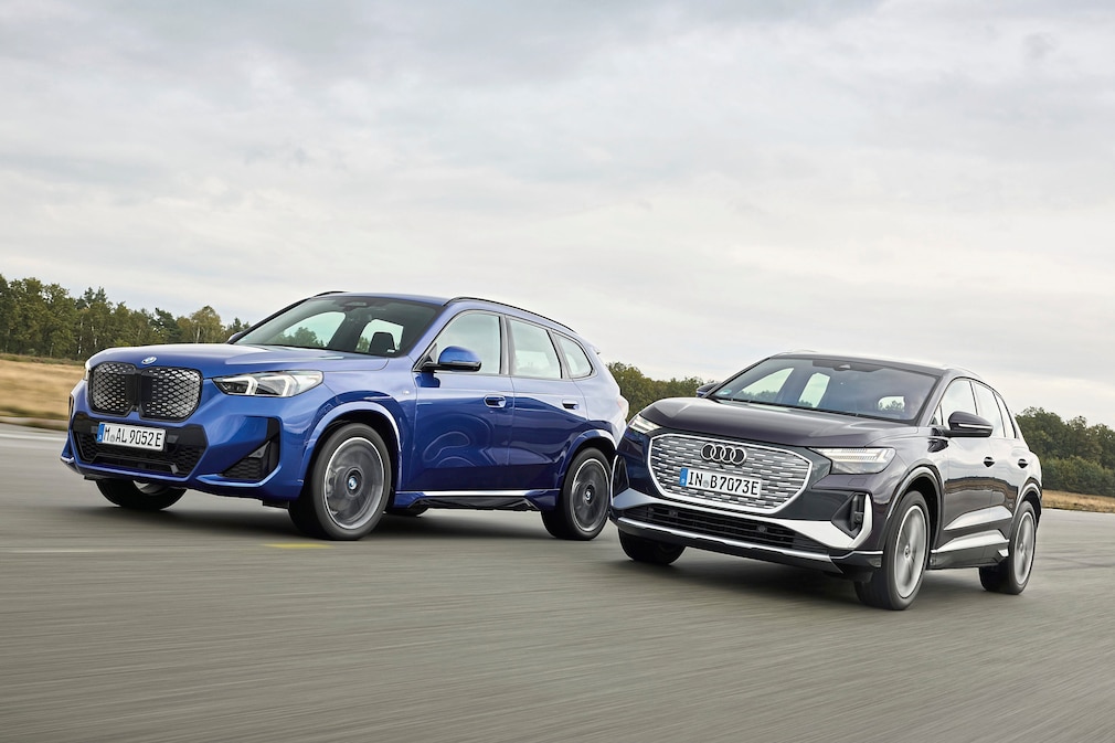 Audi Q4 e-tron 45 quattro BMW iX1 xDrive30