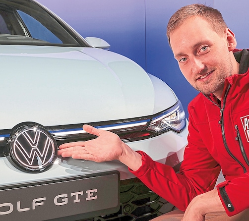 VW Golf 8 GTE Facelift