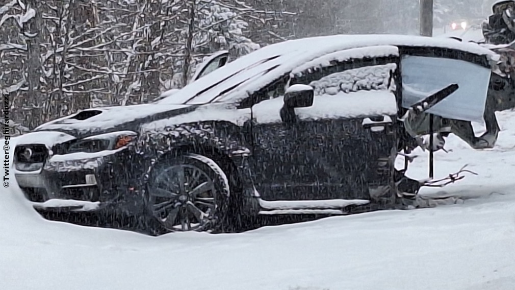 Gecrashter Subaru WRX