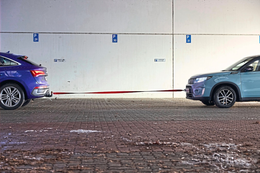 Abschleppsysteme im Test
