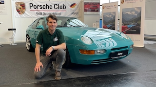 Porsche 968 auf der Bremen Classic Motorshow 2024
