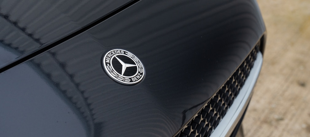 Frontdetail des Mercedes C 200 d