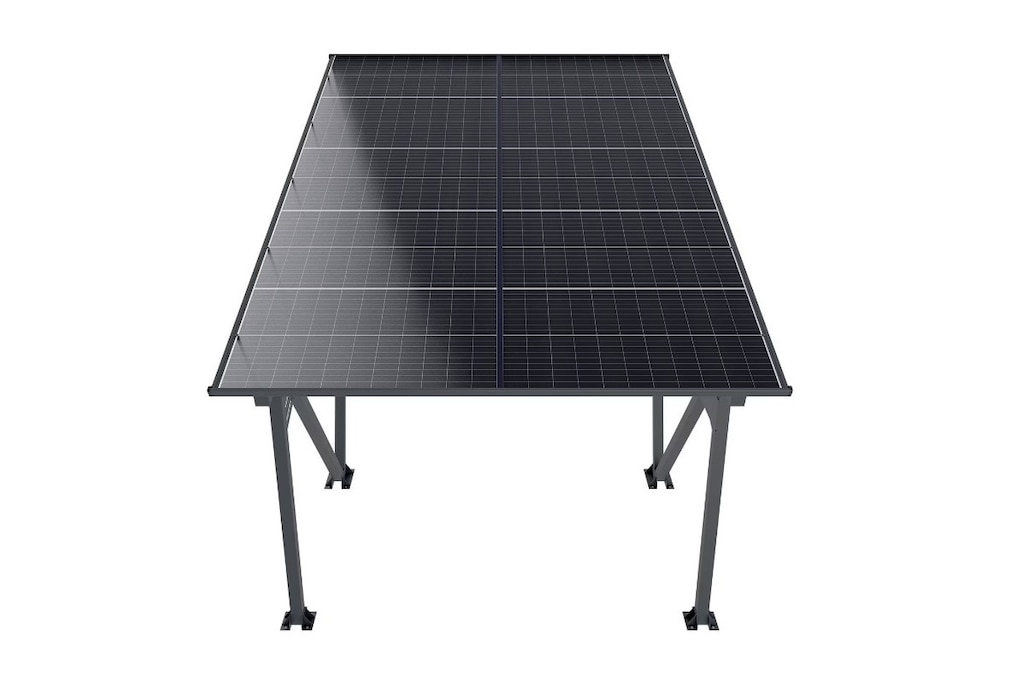 Solar-Carport Juskys SunLuxe