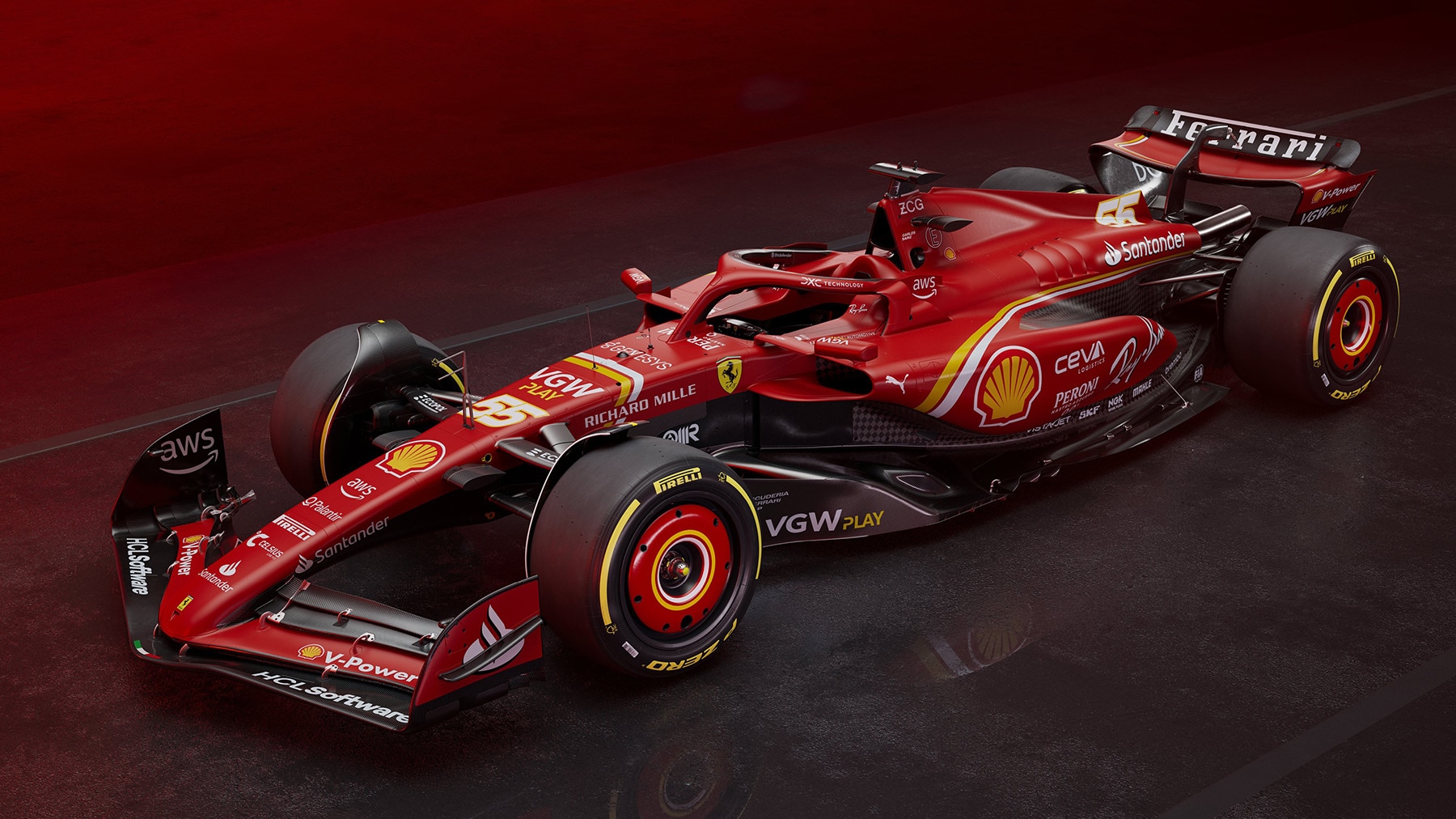 Formel 1 Ferrari zeigt SF24 AUTO BILD