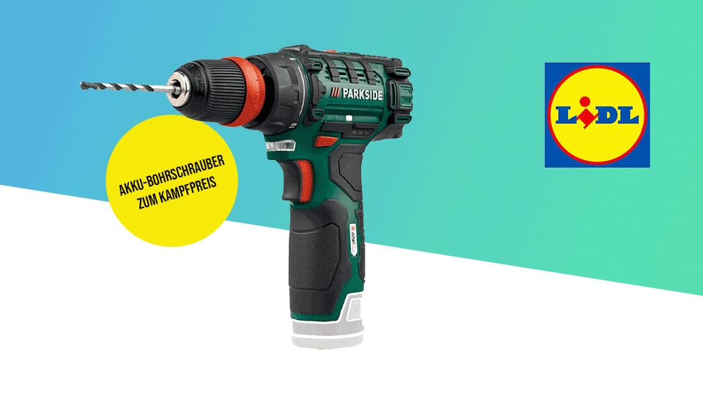 AkkuBohrschrauber bei Lidl ParksideGerät günstig kaufen AUTO BILD