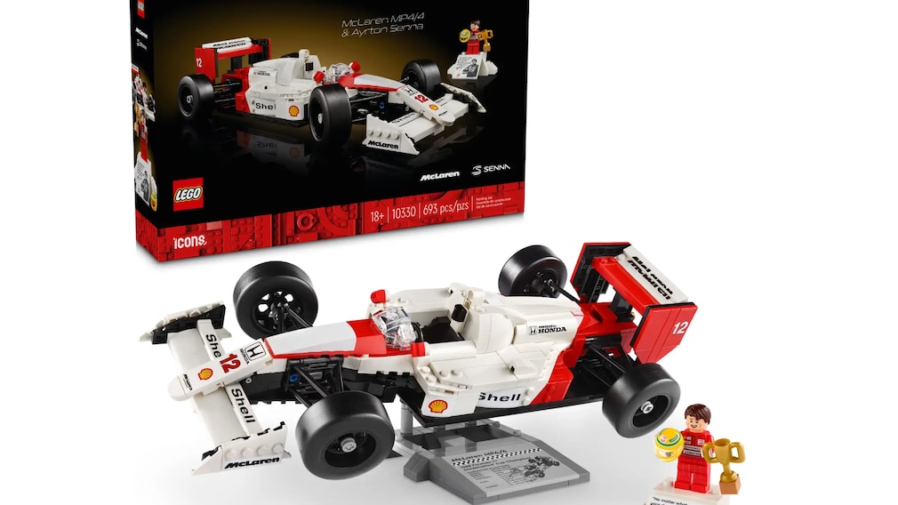 McLaren MP4/4 von Ayrton Senna aus Lego