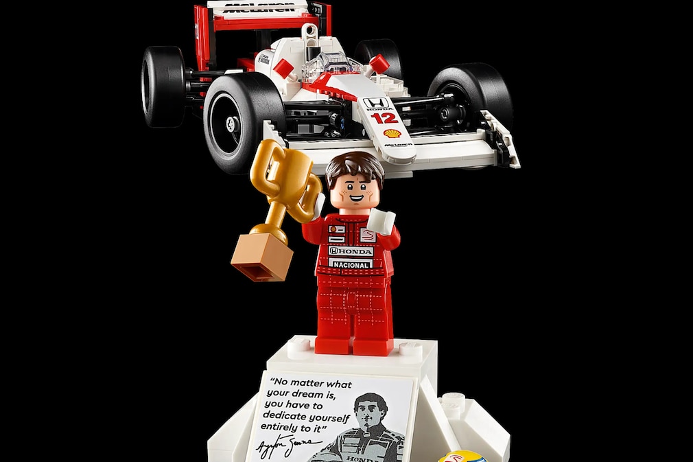 McLaren MP4/4 von Ayrton Senna aus Lego