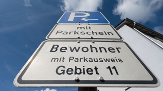 Anwohnerparken in Tübingen