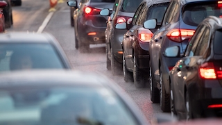Autos im Straßenverkehr