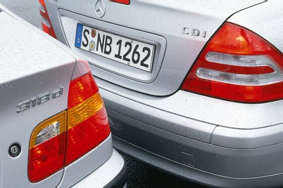 BMW 318d gegen Mercedes C 200 CDI Classic BMW 318d gegen Mercedes C 200 CDI Classic