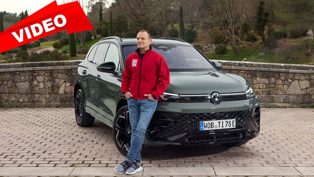 Erste Fahrt im neuen VW Tiguan