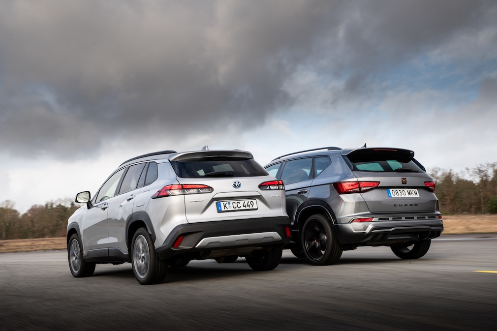 Cupra Ateca Toyota Corolla Cross