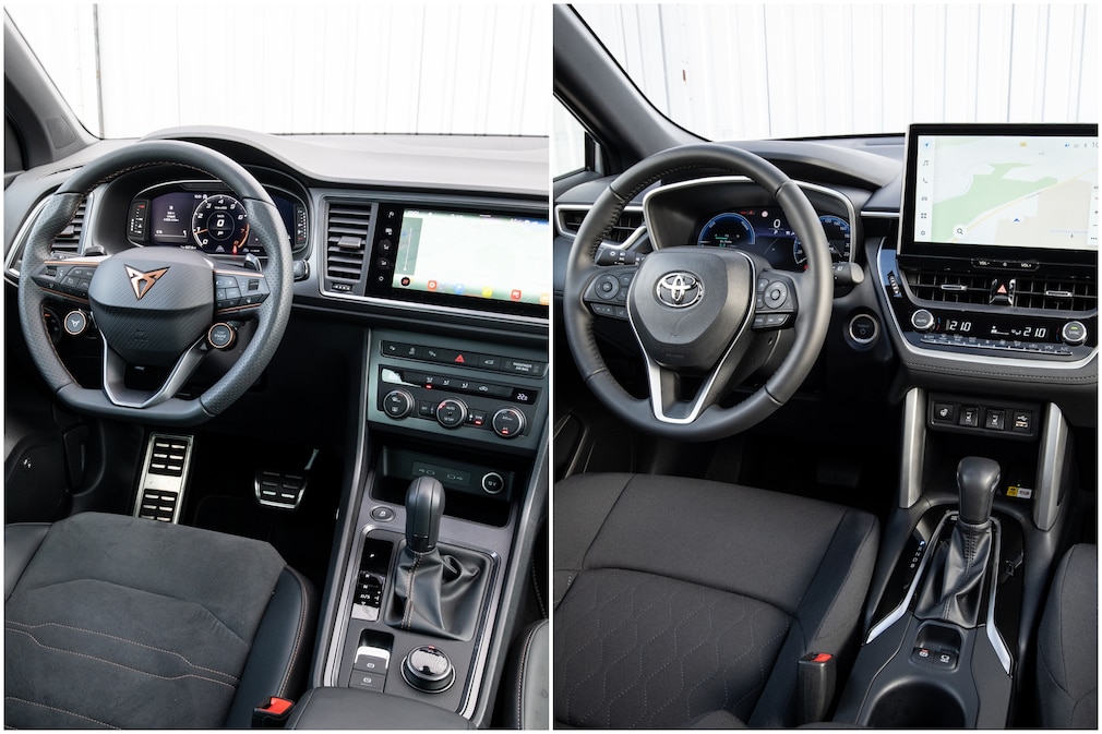 Cupra Ateca Toyota Corolla Cross
