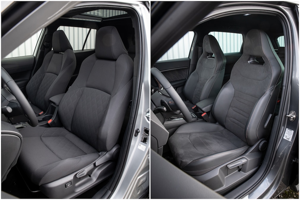 Cupra Ateca Toyota Corolla Cross