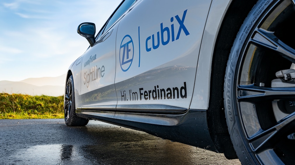 Dieser intelligente Reifen warnt vor Aquaplaning