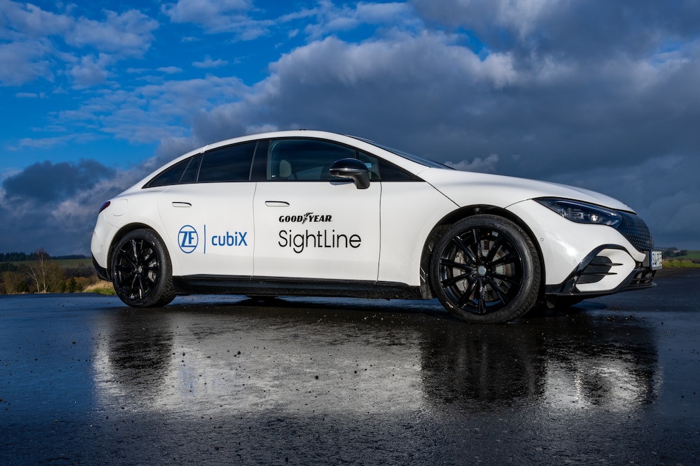Dieser intelligente Reifen warnt vor Aquaplaning