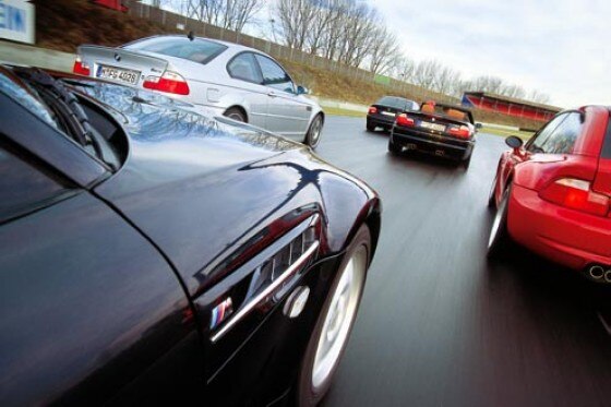 Alle BMW M-Modelle im Vergleich Alle BMW M-Modelle im Vergleich