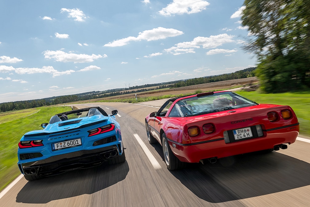 Chevrolet Corvette C4 ZR-1 Chevrolet Corvette C8 Z06