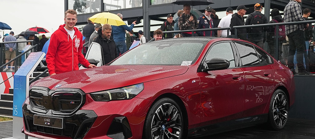 BMW i5 in Goodwood